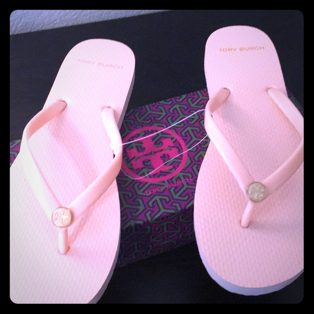 Tory Burch Soft Pink Thin Flip Flop sz 9